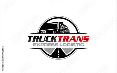 Illustration graphic vector of Express logistics and delivery company logo design template