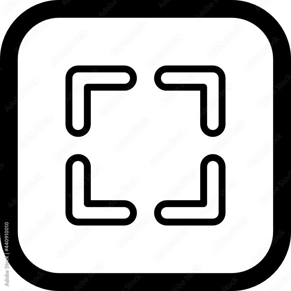 shrink screen icon vector shrink screen icon vector