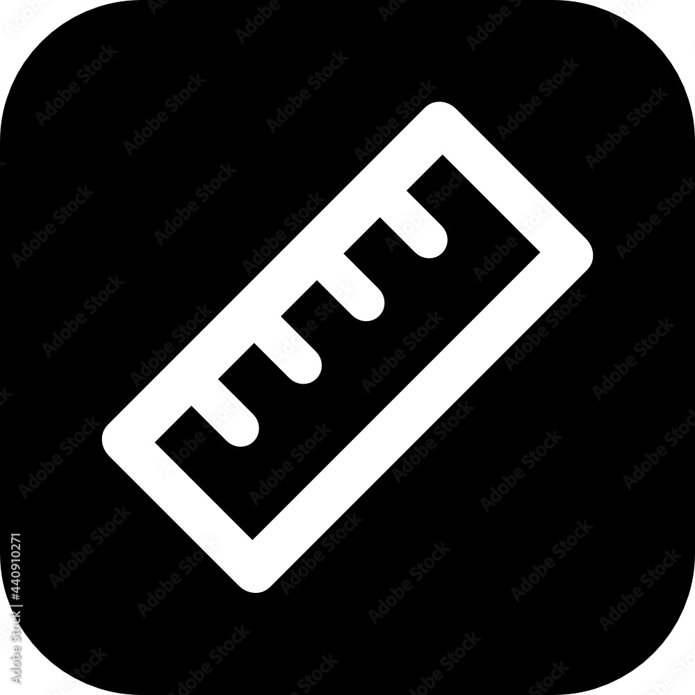 ruler icon vector ruler icon vector