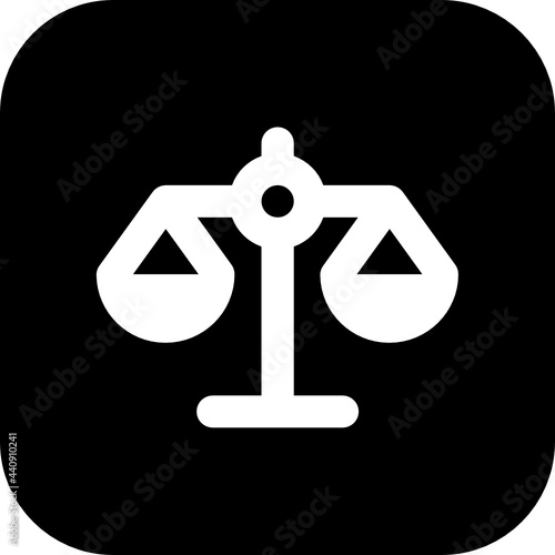 scale icon vector
