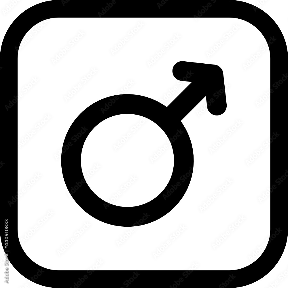 male symbol icon vector male symbol icon vector