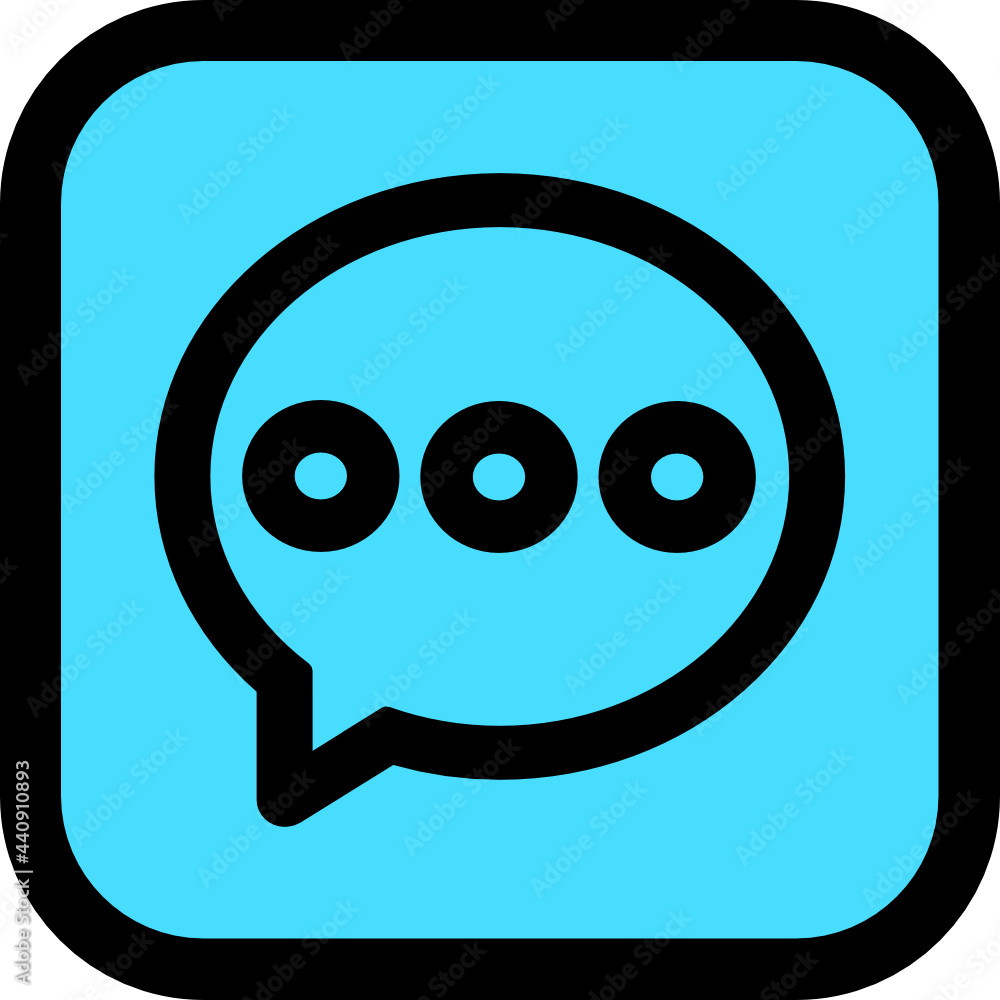 Obraz premium chat bubble icon vector