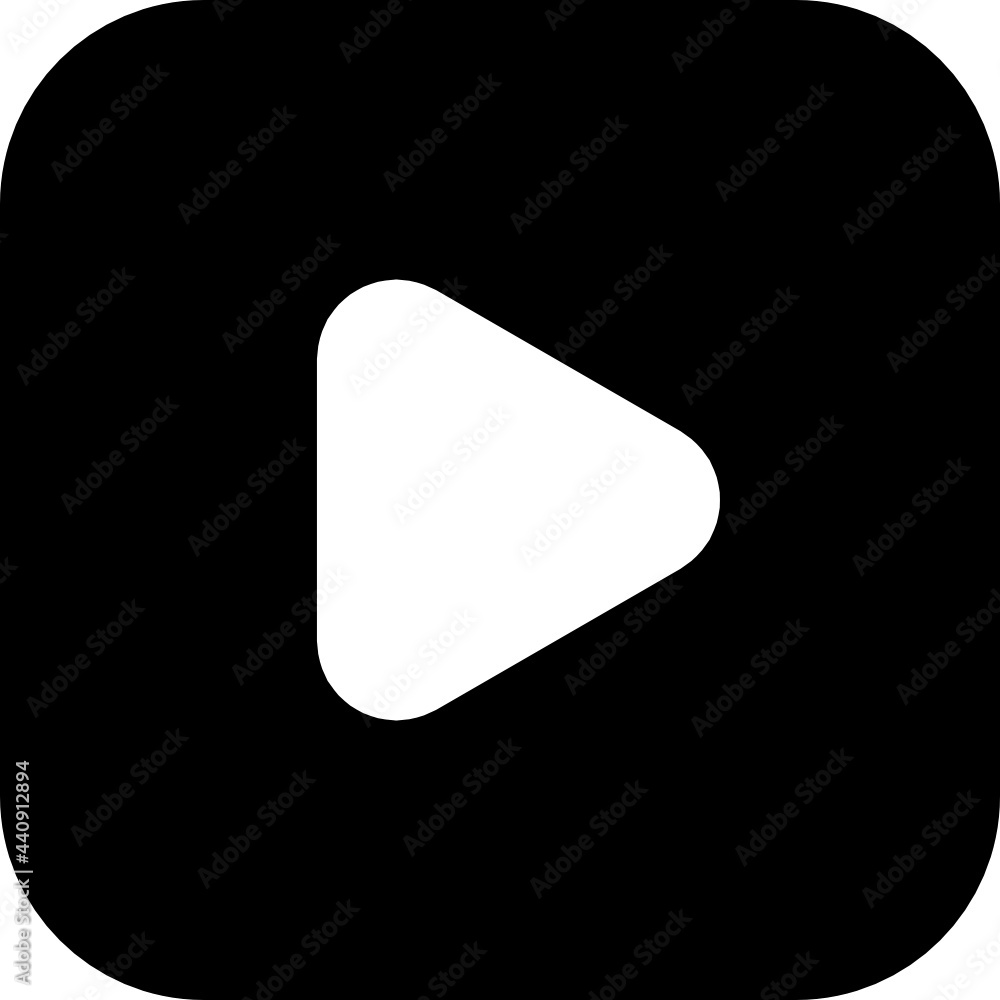 play button icon vector play button icon vector