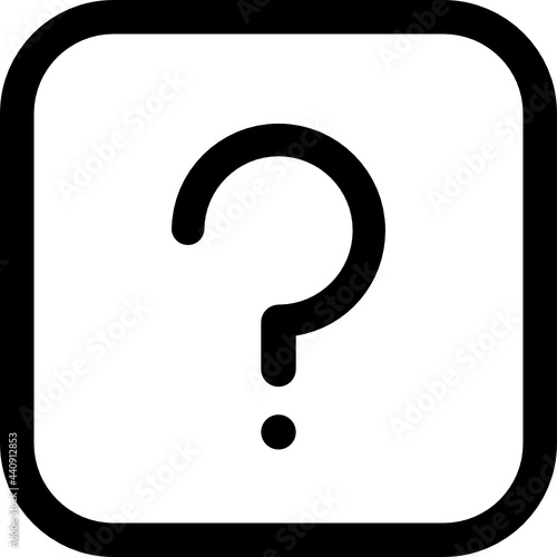 question mark icon vector