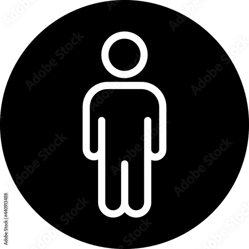 man icon vector