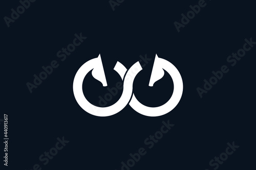 Infinity Horse Logo. logo is suitable for any business.