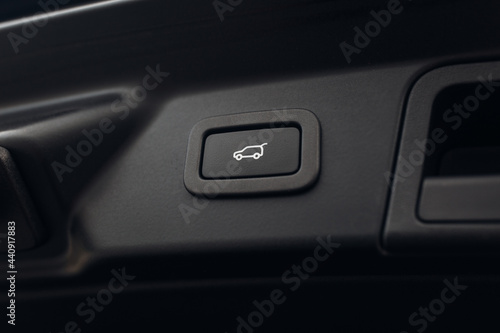 Car trunk electric lock button