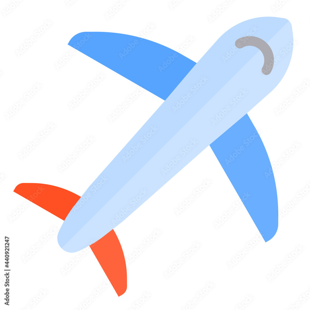 air plane flat style icon air plane flat style icon