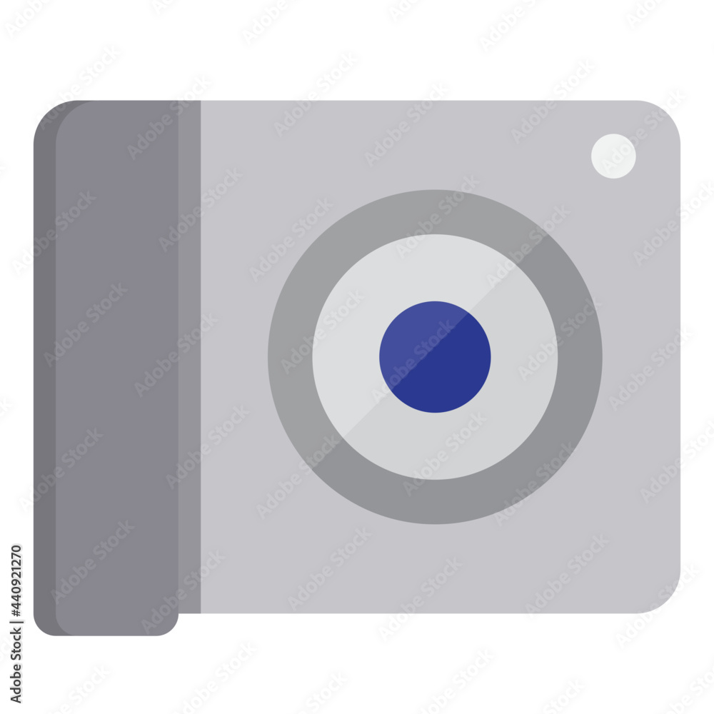 camera flat style icon camera flat style icon
