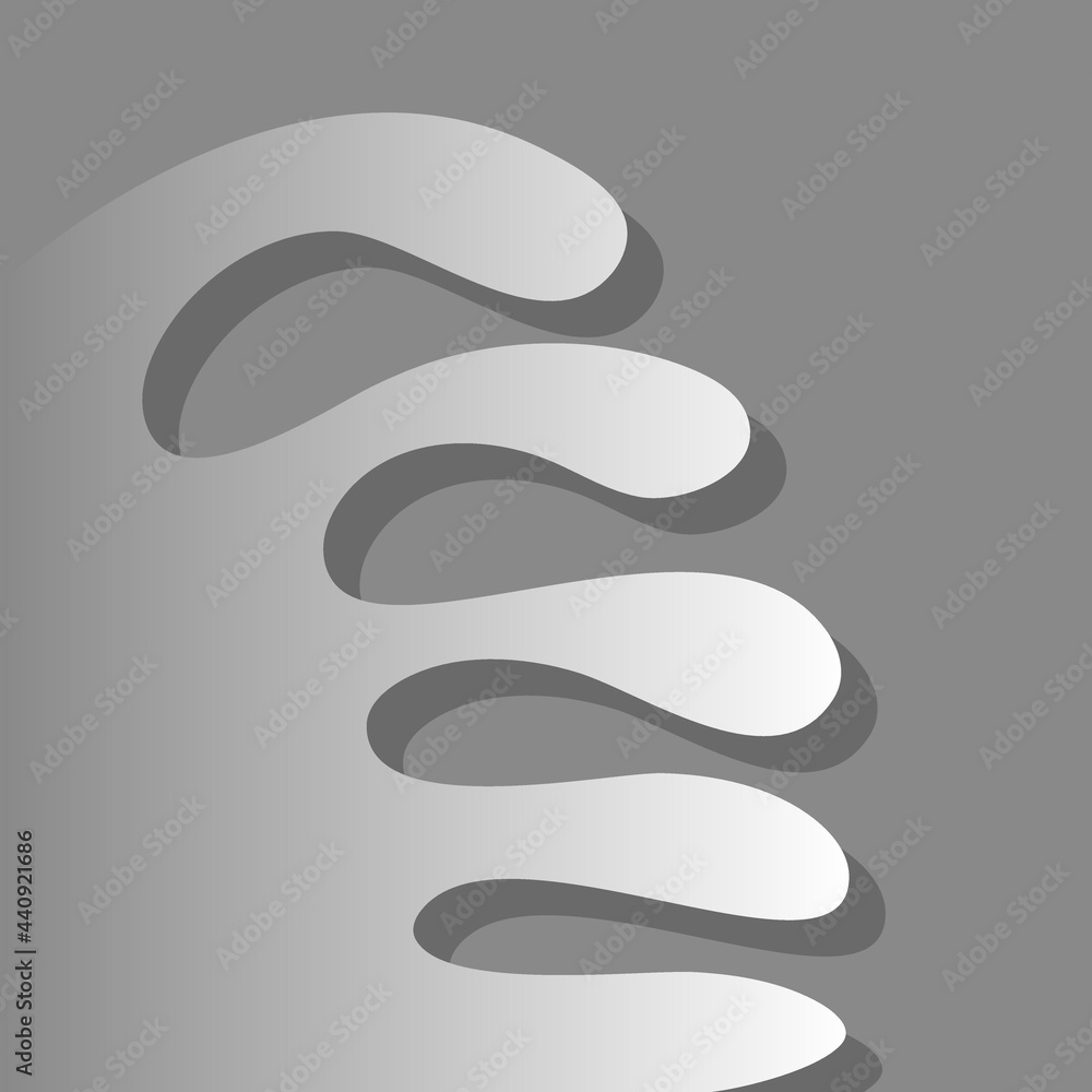 Background of summer in grayscale, curve 047 Background of summer in grayscale, curve 047