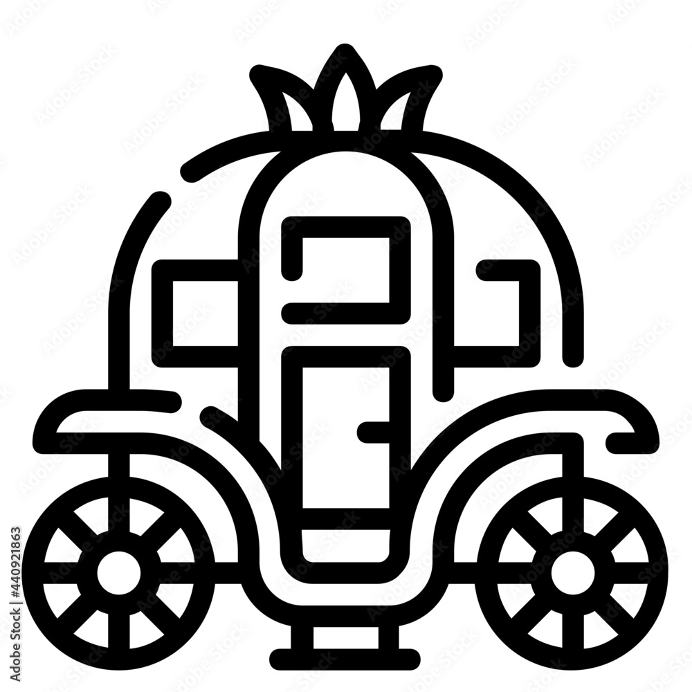 carriage line icon