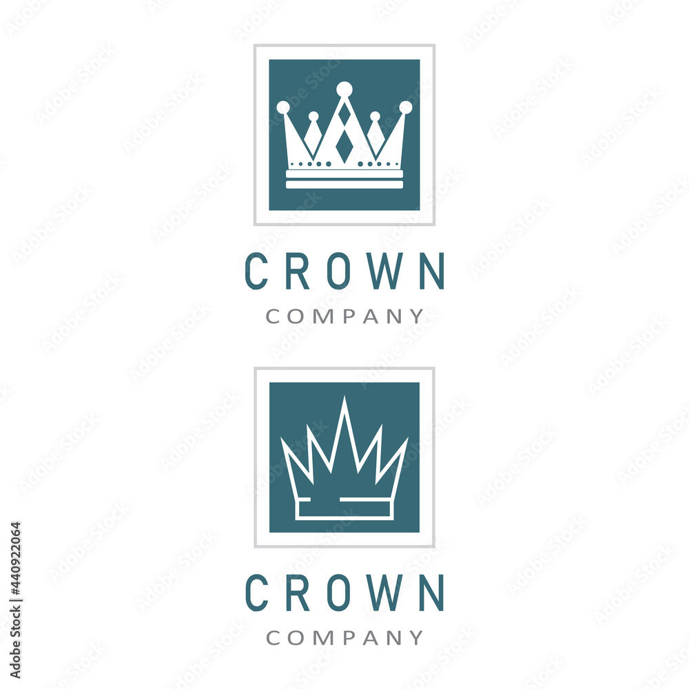 Crown Logo Template vector icon illustration design Crown Logo Template vector icon illustration design