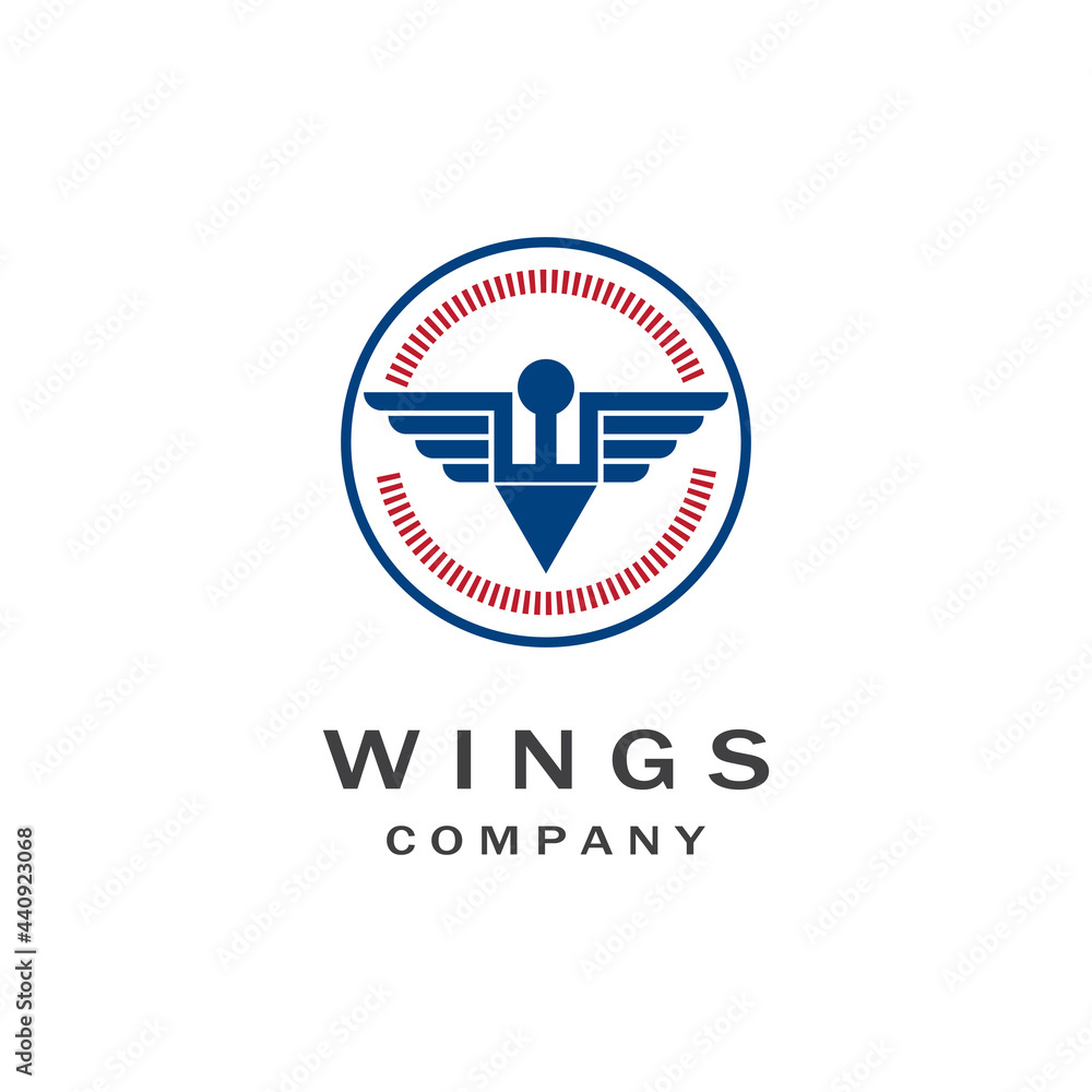 Wing Logo Template vector icon design Wing Logo Template vector icon design