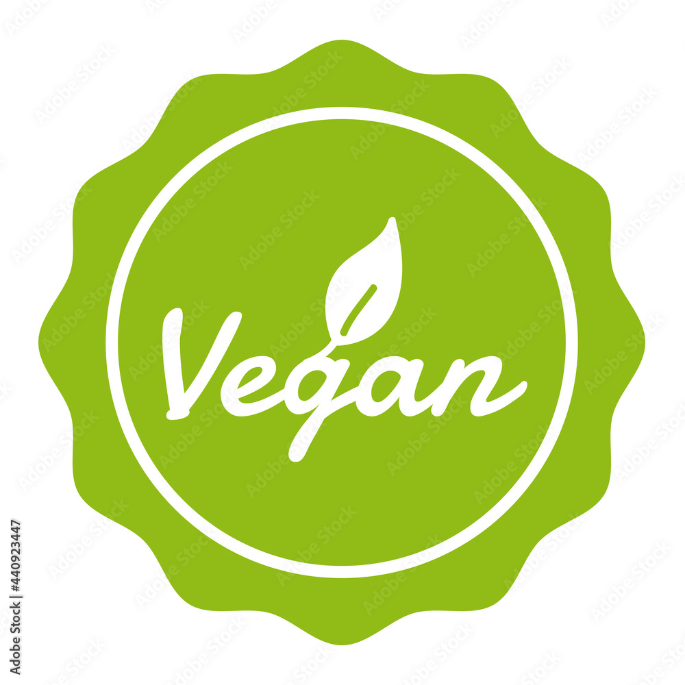 Vegan Button - Vegetarisch Siegel Vegan Button - Vegetarisch Siegel