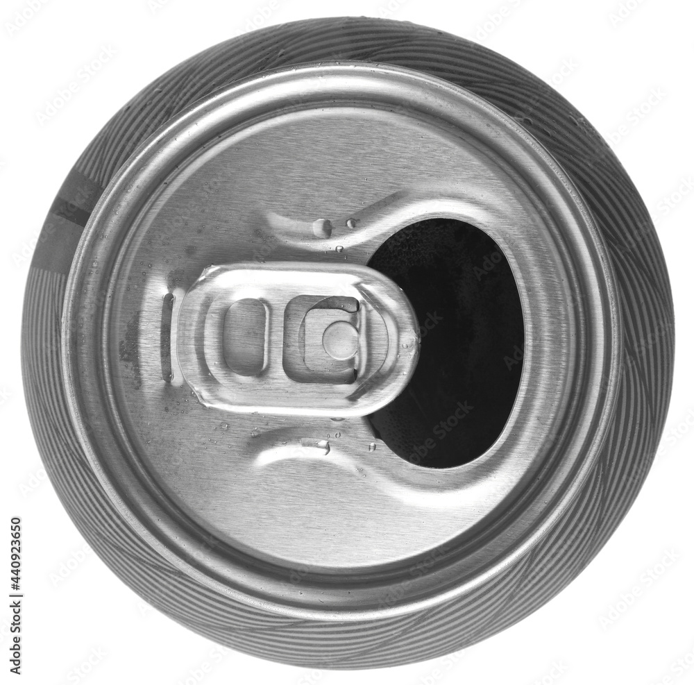 Metal can isolated on a white background. Metal can isolated on a white background.