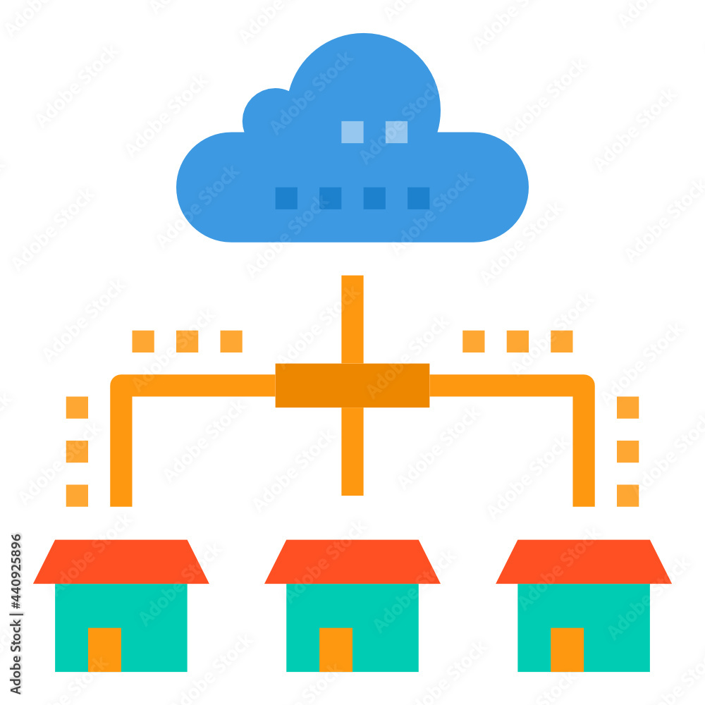 Cloud Computing flat icon Cloud Computing flat icon