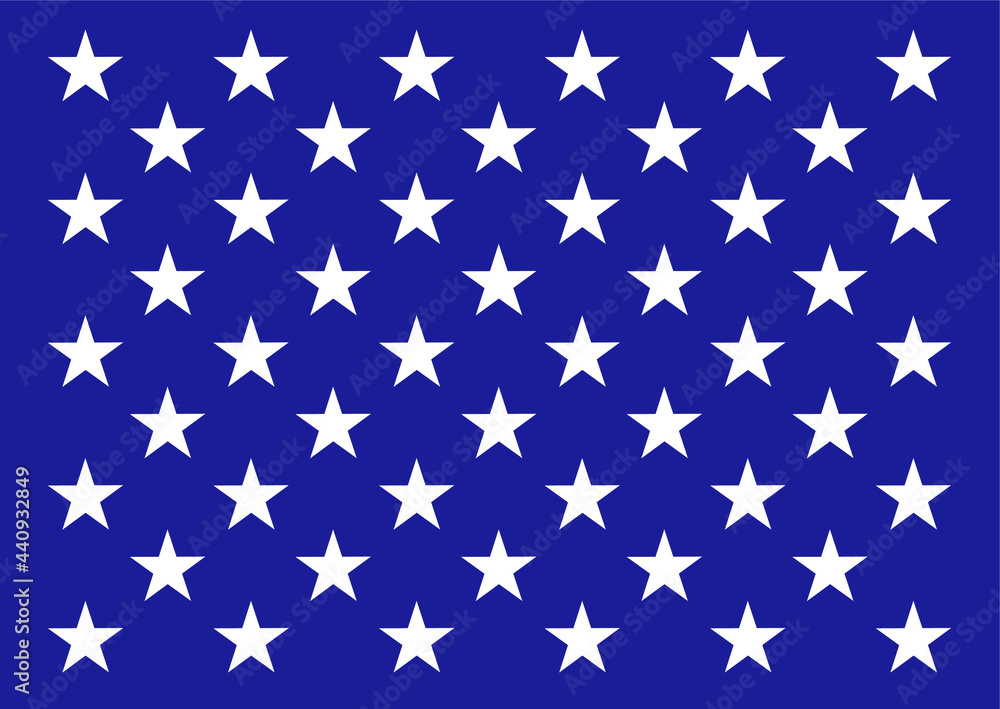 star vector image on blue background star vector image on blue background