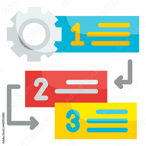 prioritize flat icon
