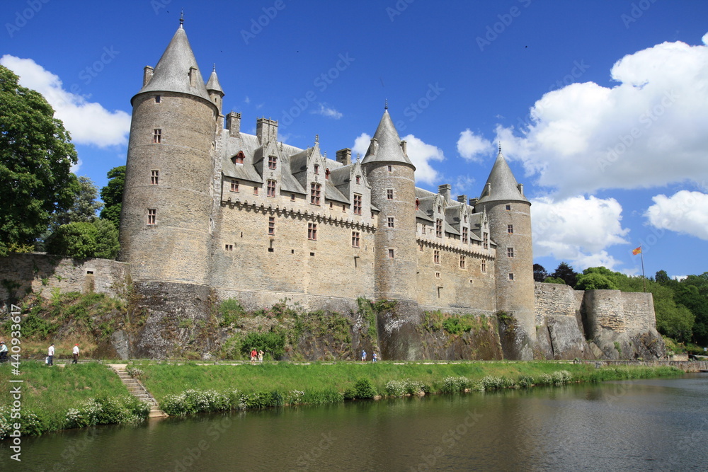 Josselin, Francia. Bonita localidad francesa con su castillo medieval.
