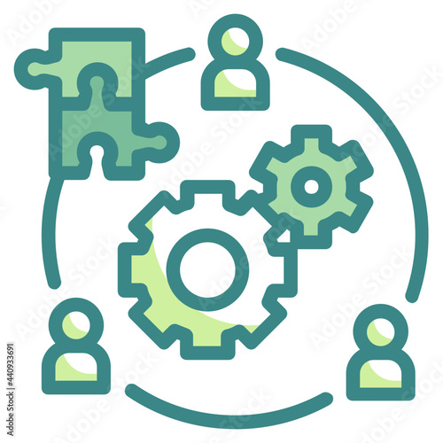 coordinate blue line icon