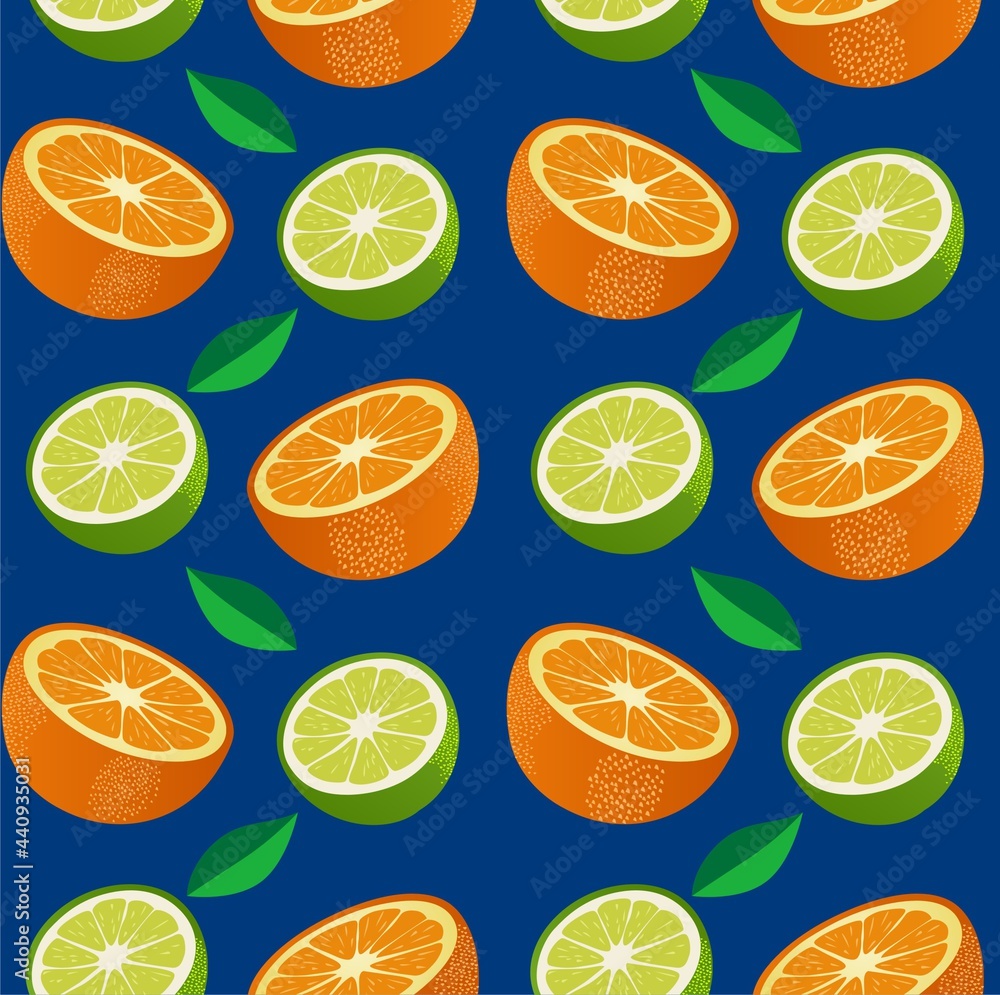 Obraz premium citrus background