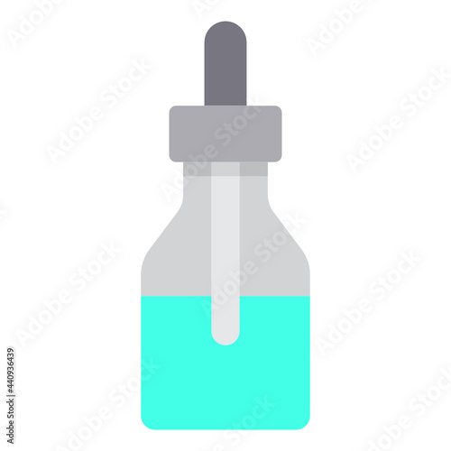 Pipette flat icon
