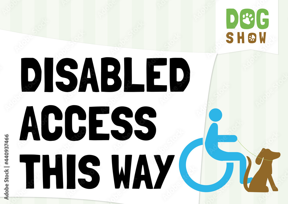 A3 Dog show Signage 