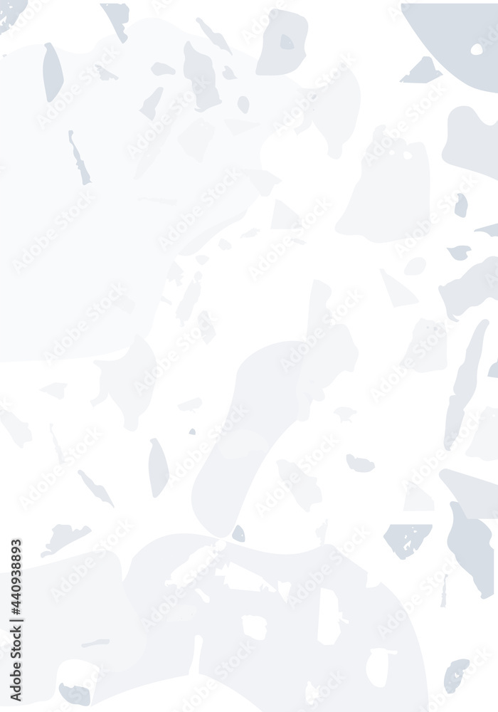 Terrazzo modern abstract template. Grey texture Terrazzo modern abstract template. Grey texture