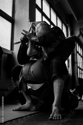 Brazylijskie jiu jitsu - walka photo