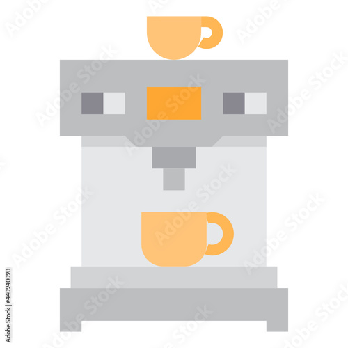 Coffee Machine flat icon