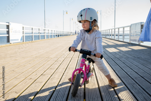 Dziecko na rowerku
