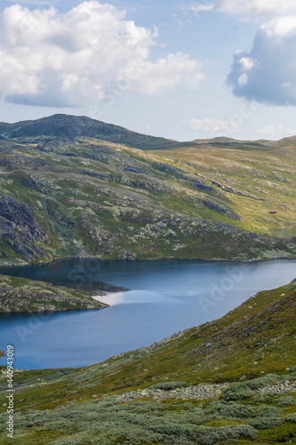 Lake in the mountain top