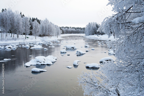 River, Kuusamo, Finland photo