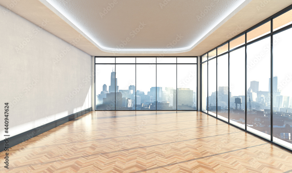 Fototapeta premium Empty Office Interior