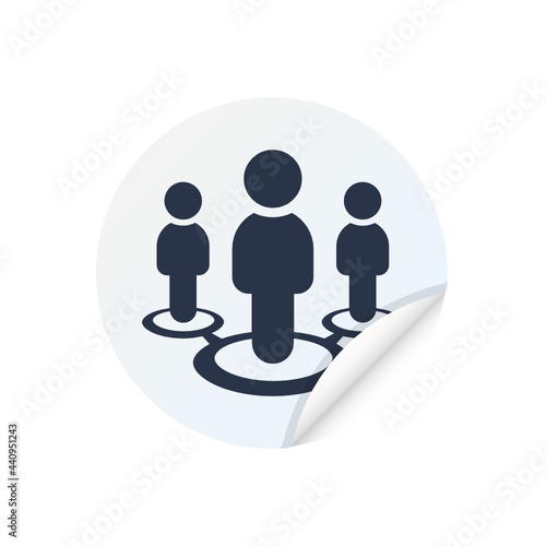 Business Circle - Sticker