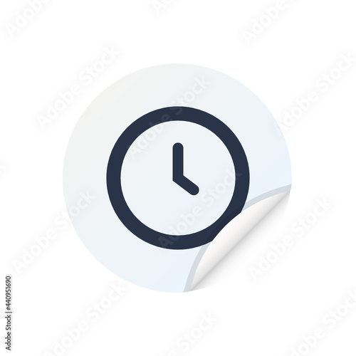 Clock - Sticker