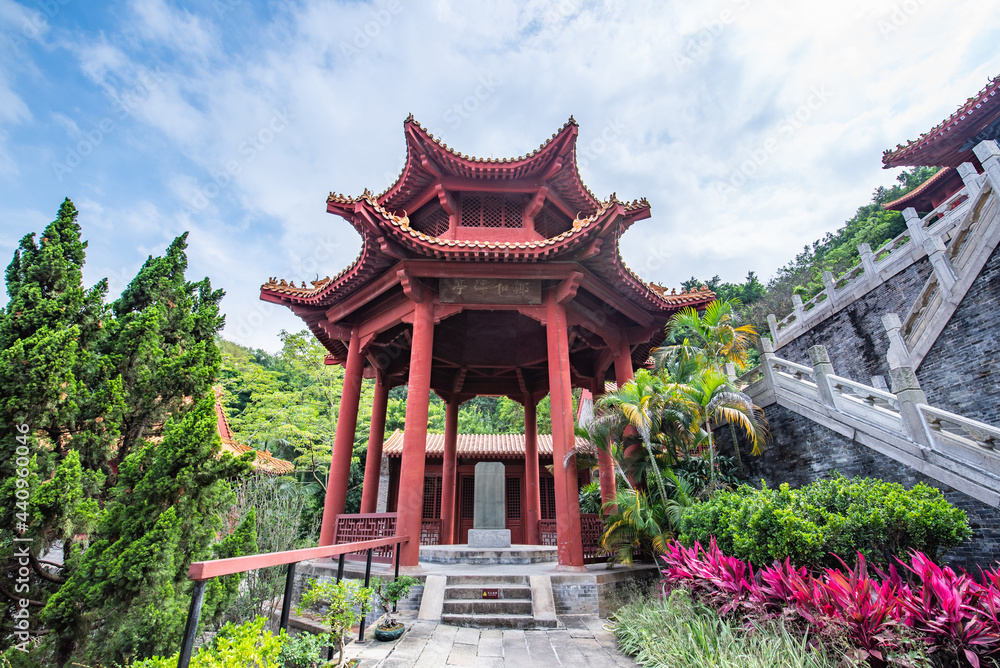 Ancient Towers of Tianhou Palace, Nansha, Guangzhou, China