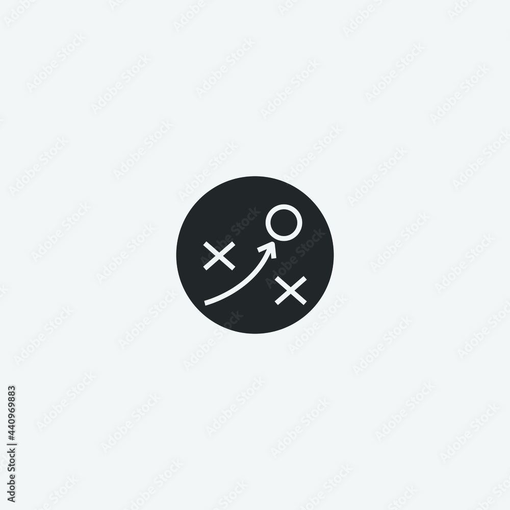 Strategy vector icon for web and design Strategy vector icon for web and design