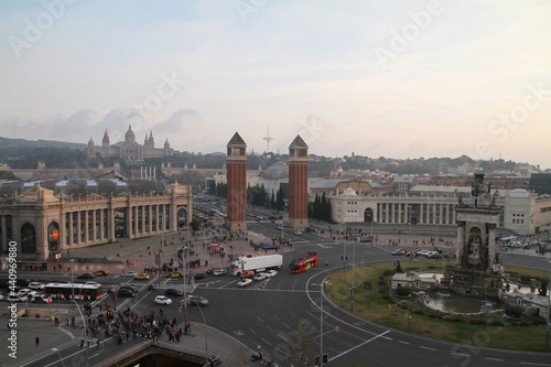 Plaza España de Barcelona