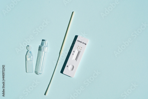nasal antigen covid 19 test photo