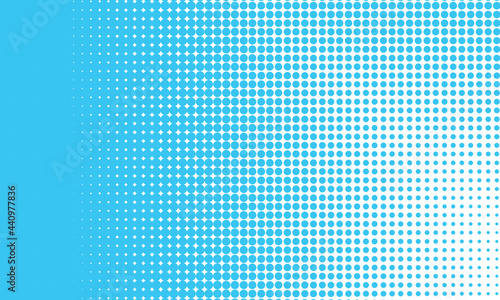 Wallpaper Mural halftone background with bermuda color Torontodigital.ca