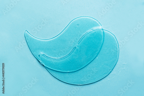 Hydrogel blue eye patches