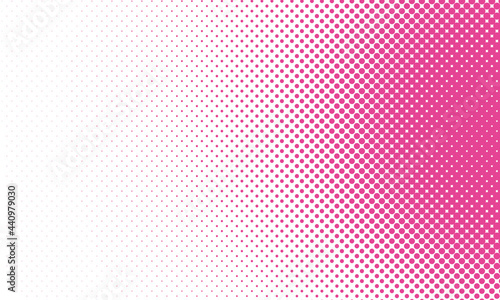 halftone background with hot pink color