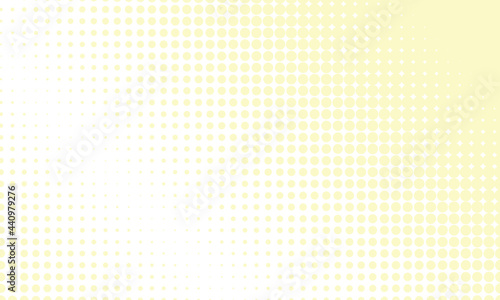 halftone background with light yellow color