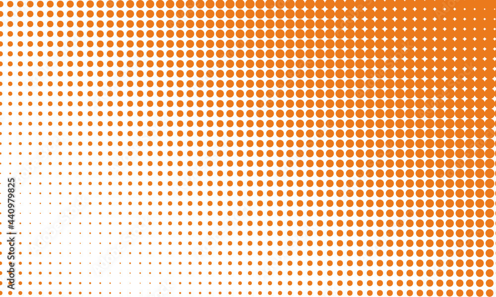 halftone background with pumpkin color halftone background with pumpkin color