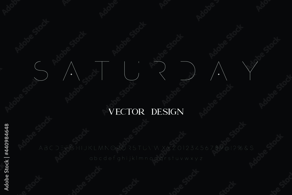 minimal font, typeface design, white and black style ,grunge vector background