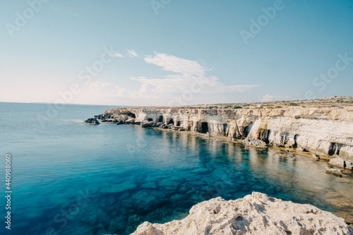 Seacaves in Cyprus photo