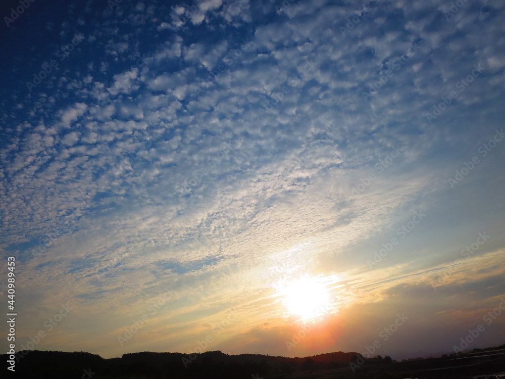 夕暮れの空 Stock Photo | Adobe Stock