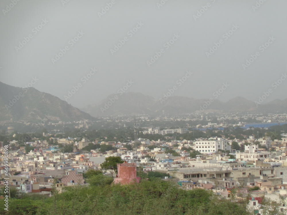 view of the city