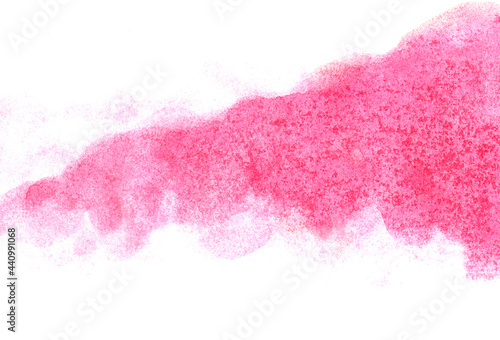 hand drawn pink abstract watercolor background